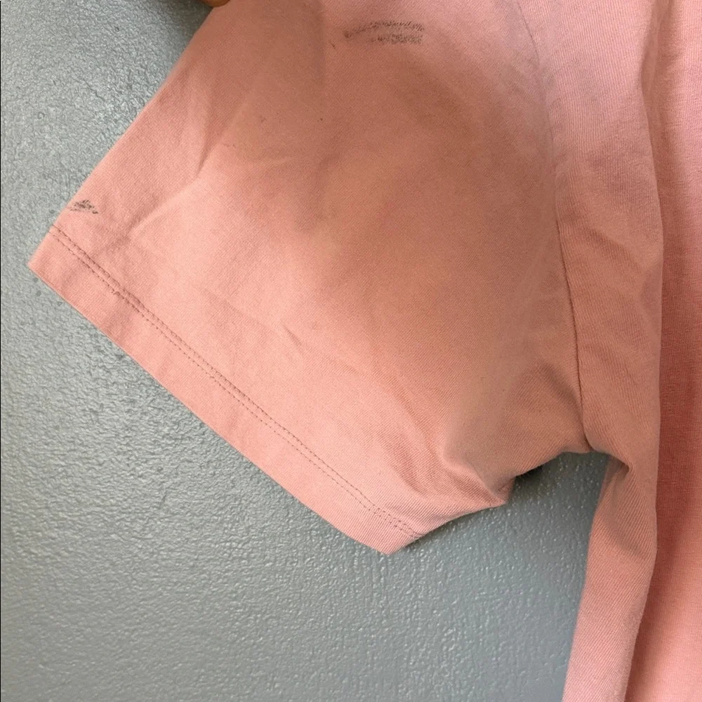 Vans Men's Light Pink Short-Sleeve Pocket Tee with Small Chest Logo